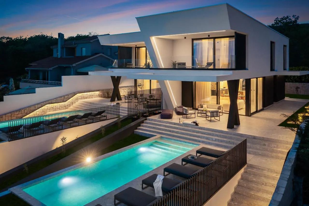 Luxury Villa Ander With Pool Kostrena