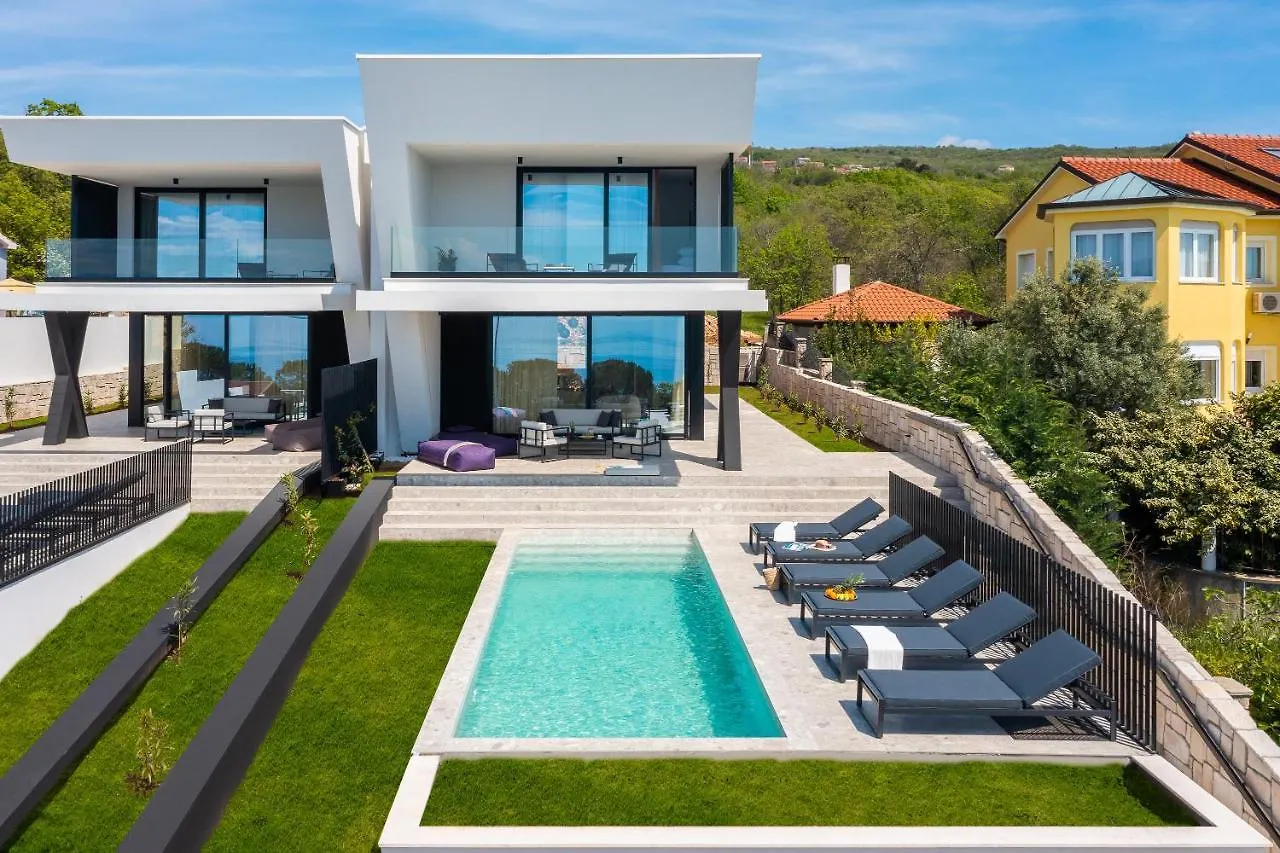 Luxury Villa Ander With Pool Kostrena