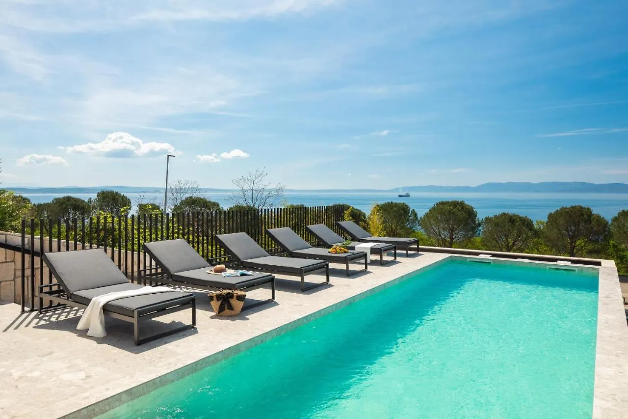 Luxury Villa Ander With Pool Kostrena Croatia