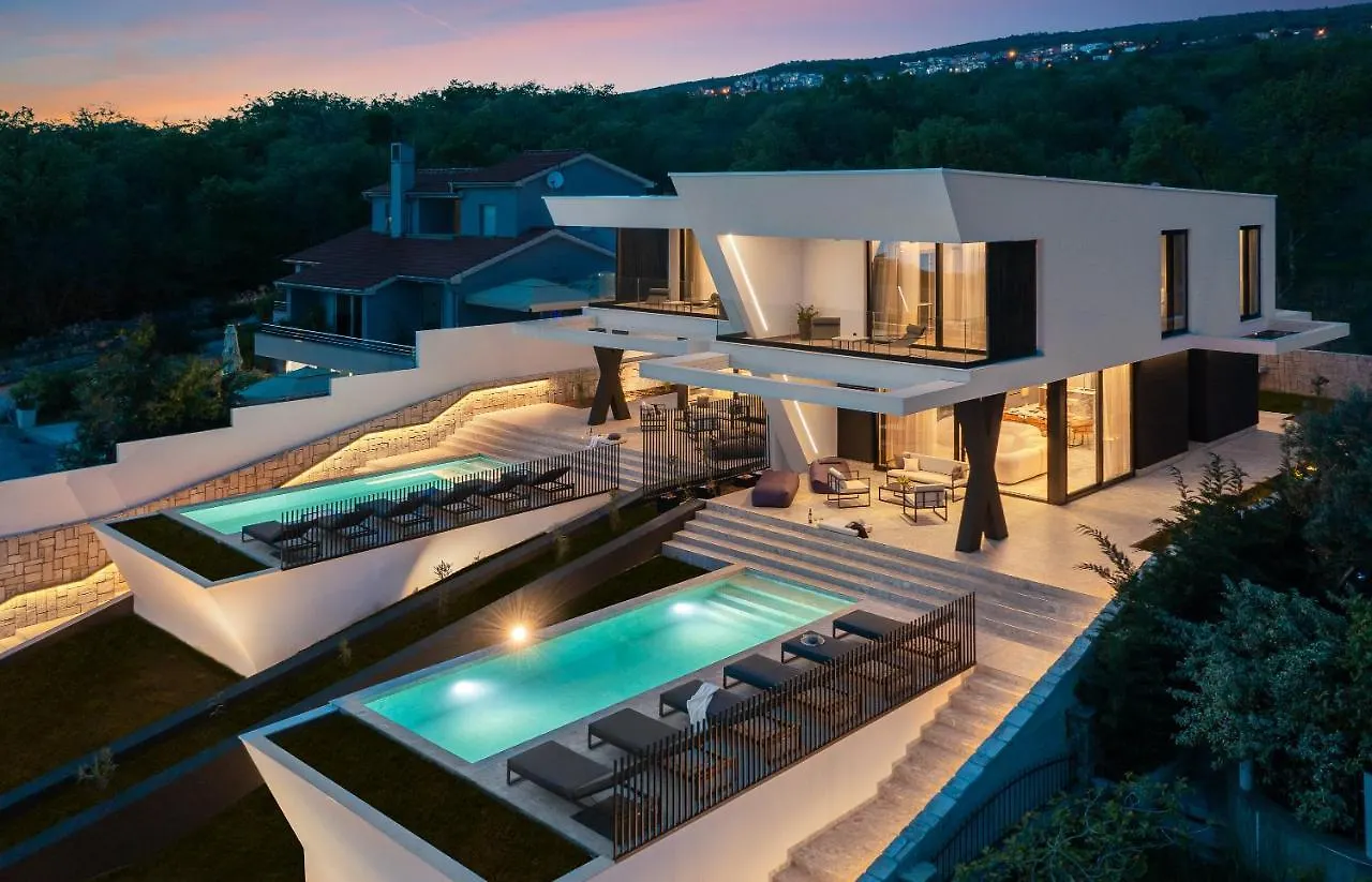 Luxury Villa Ander With Pool Kostrena