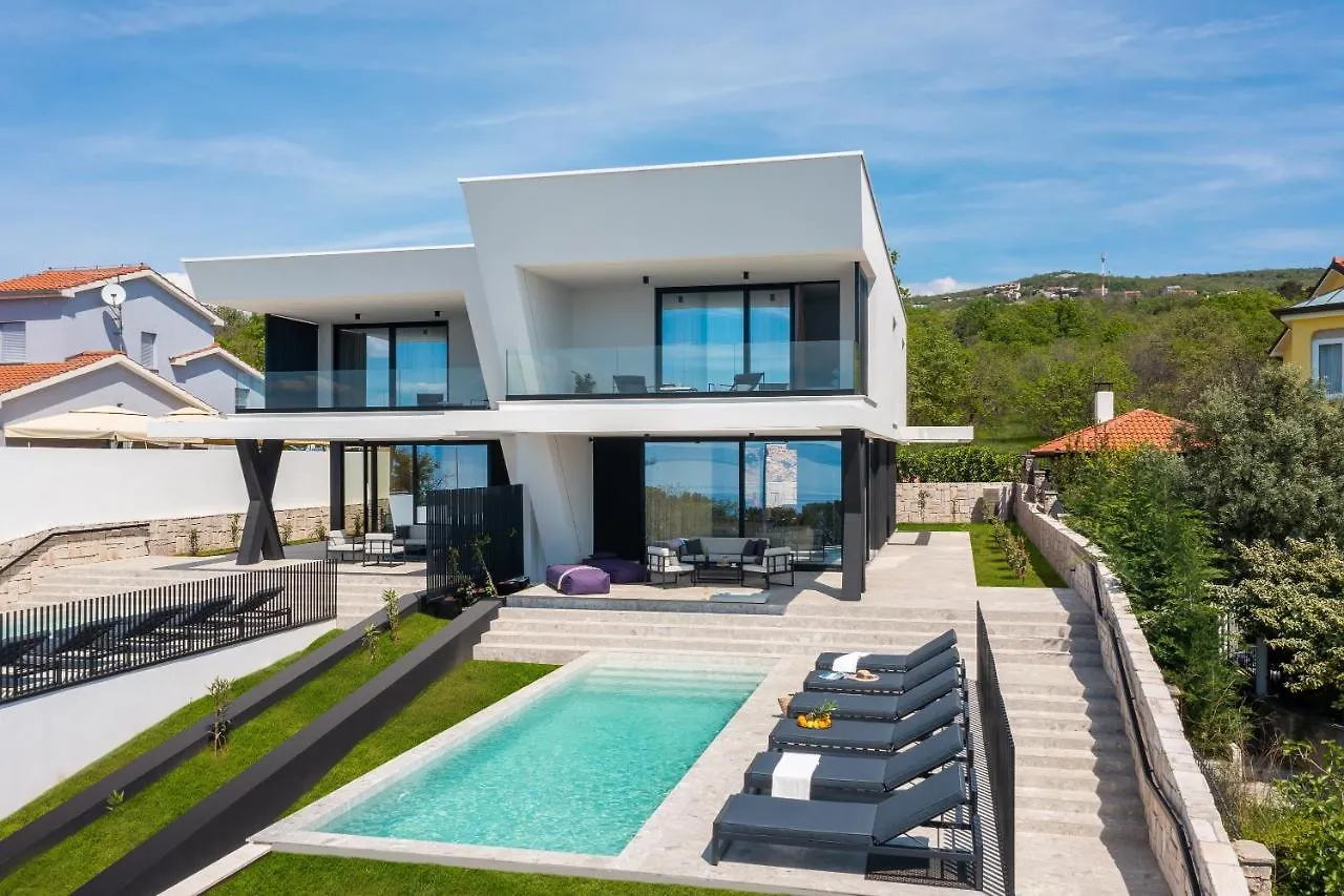 Luxury Villa Ander With Pool Kostrena