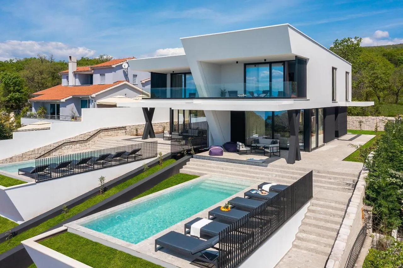 Luxury Villa Ander With Pool Kostrena